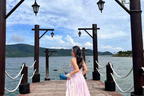 cầu gỗ hòn tằm nha trang